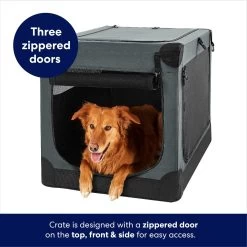 Frisco Indoor & Outdoor 3-Door Collapsible Soft-Sided Dog & Small Pet Crate 3 Frisco Indoor & Outdoor 3-Door Collapsible Soft-Sided Dog & Small Pet Crate -Pet Supplies Shop 105036 PT3. AC SS1800 V1667227999