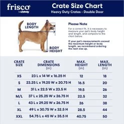 Frisco Heavy Duty Fold & Carry Double Door Collapsible Wire Dog Crate 2 Frisco Heavy Duty Fold & Carry Double Door Collapsible Wire Dog Crate -Pet Supplies Shop 109789 PT2. AC SS1800 V1672870100