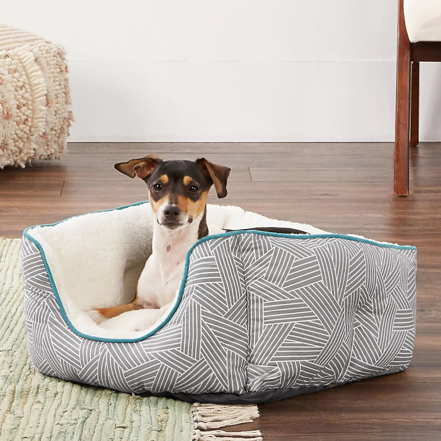 Frisco Square Deep Bolster Cat & Dog Bed Frisco Square Deep Bolster Cat & Dog Bed -Pet Supplies Shop 144829 MAIN. AC SS1800 V1566936447