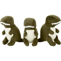 Frisco Volcano Hide & Seek Puzzle Plush Squeaky Dog Toy Refills, 3 Count