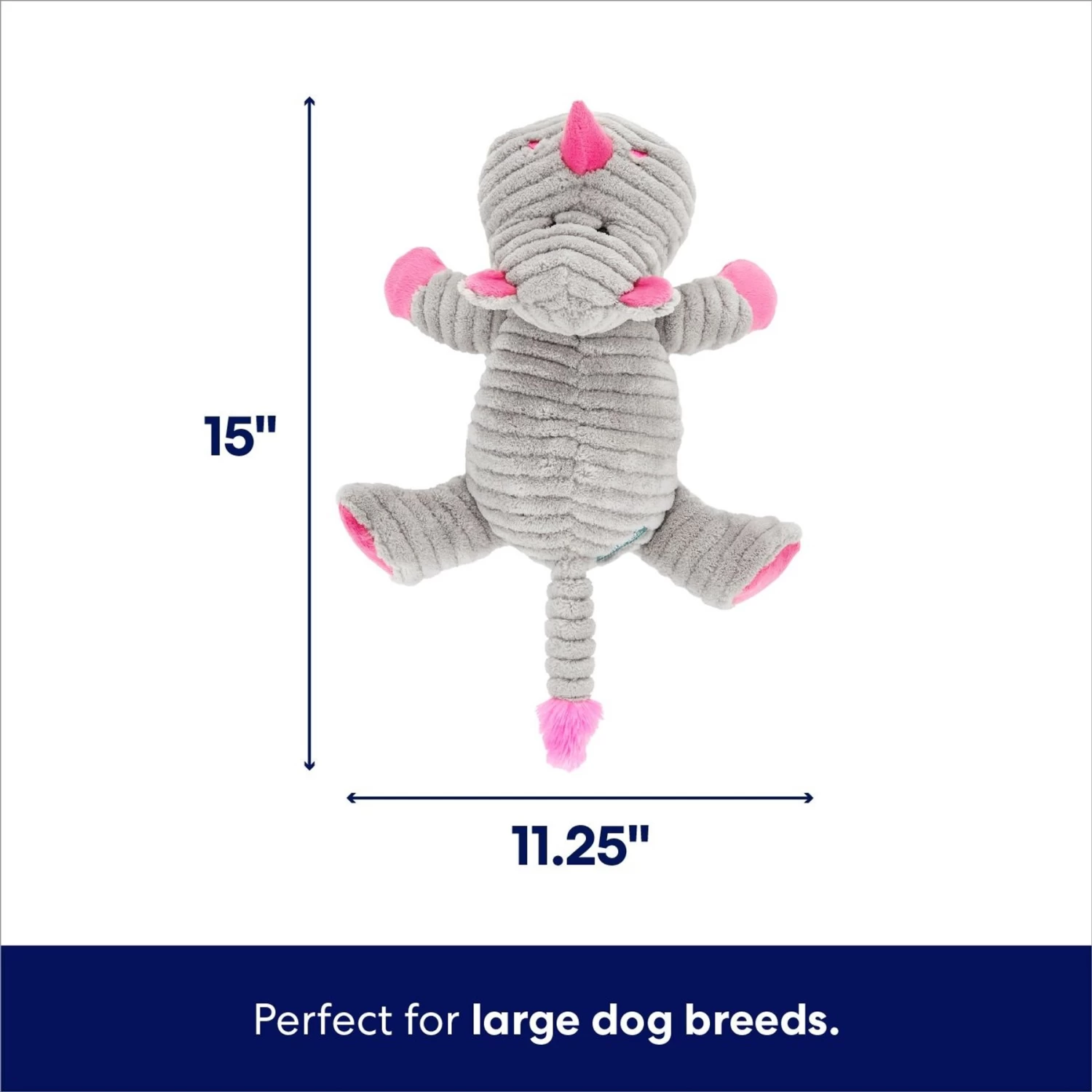 Frisco Rhino Corduroy Plush Squeaky Dog Toy Frisco Rhino Corduroy Plush Squeaky Dog Toy -Pet Supplies Shop 152828 PT1. AC SS1800 V1695671089