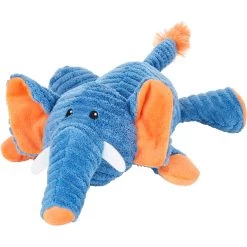 Pet Supplies Shop 23 Frisco Corduroy Plush Squeaking Elephant Dog Toy