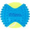 Frisco Fetch Squeaky Tennis Ball With Rubber Sleeve Dog Toy