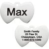 Frisco Stainless Steel Personalized Dog & Cat ID Tag, Bow Tie