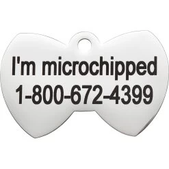Frisco Stainless Steel Personalized Dog & Cat ID Tag, Bow Tie -Pet Supplies Shop 152997 PT4. AC SS1800 V1548964681