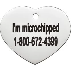 Frisco Personalized Dog & Cat ID Tag, Heart -Pet Supplies Shop 153006 PT4. AC SS1800 V1548964756