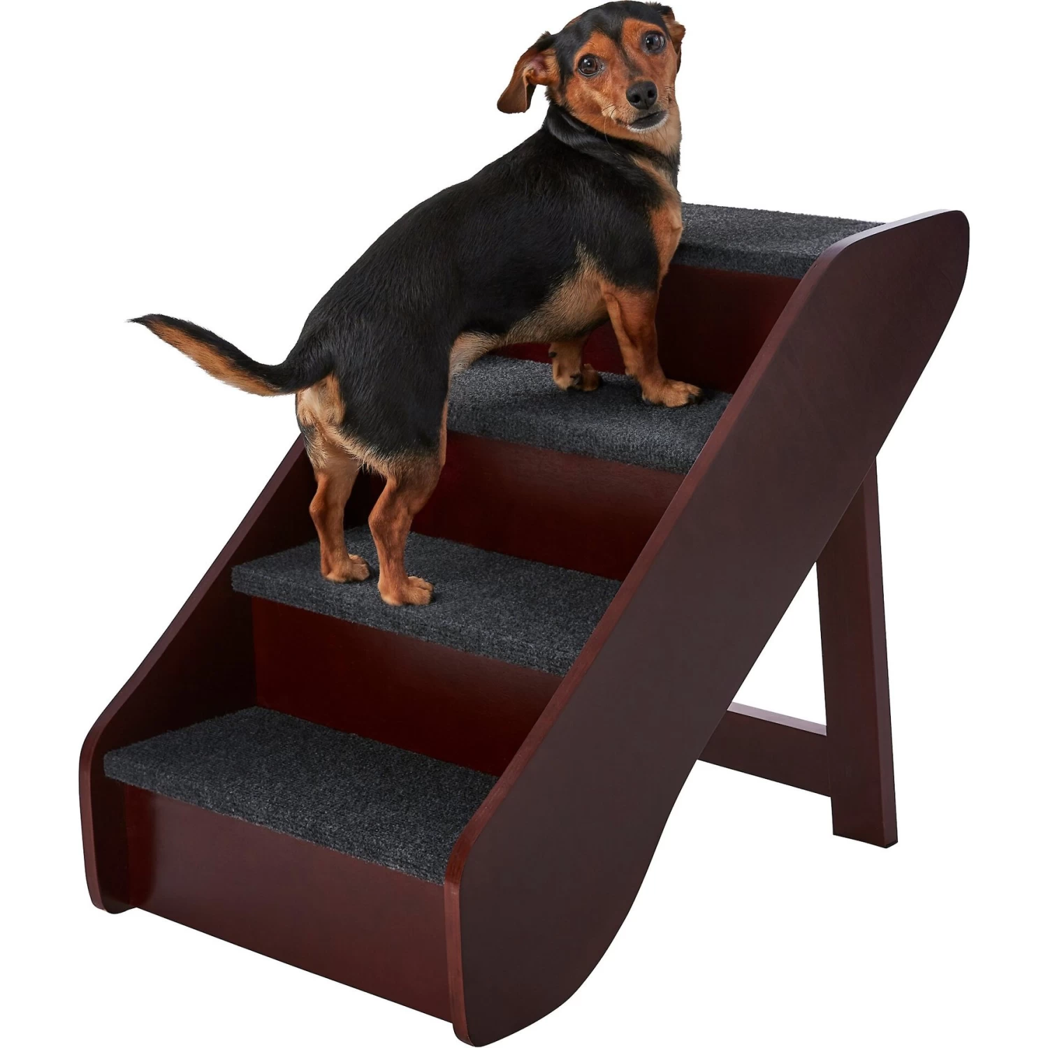 Frisco Deluxe Foldable Wooden Carpeted Cat & Dog Stairs Frisco Deluxe Foldable Wooden Carpeted Cat & Dog Stairs -Pet Supplies Shop 156781 PT4. AC SS1800 V1569621467