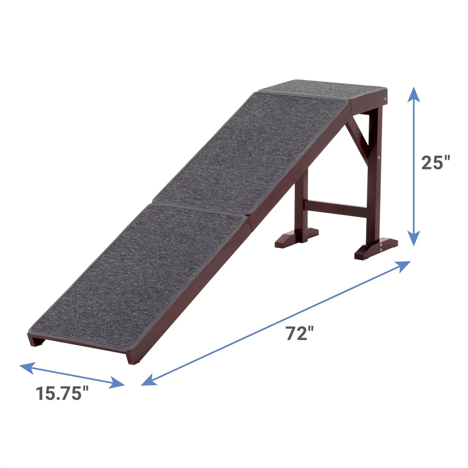 Frisco Deluxe Wooden Carpeted Cat & Dog Ramp Frisco Deluxe Wooden Carpeted Cat & Dog Ramp -Pet Supplies Shop 156784 PT1. AC SS1800 V1614094338