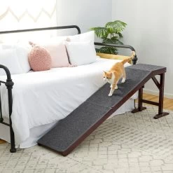 Frisco Deluxe Wooden Carpeted Cat & Dog Ramp 2 Frisco Deluxe Wooden Carpeted Cat & Dog Ramp -Pet Supplies Shop 156784 PT4. AC SS1800 V1579102085