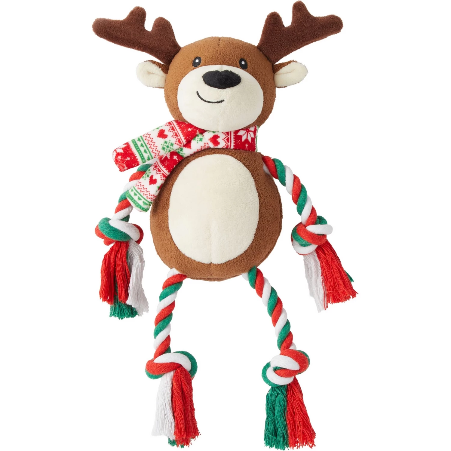 Frisco Holiday Reindeer Plush with Rope Squeaky Dog Toy Frisco Holiday Reindeer Plush With Rope Squeaky Dog Toy -Pet Supplies Shop 164647 MAIN. AC SS1800 V1694813280