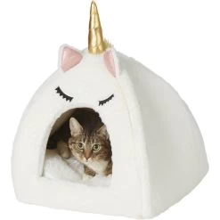 Frisco Novelty Unicorn Covered Cat & Dog Bed -Pet Supplies Shop 165337 PT5. AC SS1800 V1578443452