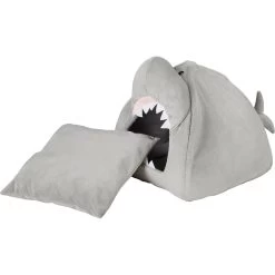 Frisco Novelty Shark Covered Cat & Dog Bed -Pet Supplies Shop 165339 PT2. AC SS1800 V1568211433