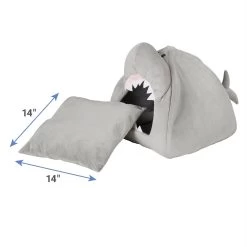 Frisco Novelty Shark Covered Cat & Dog Bed -Pet Supplies Shop 165339 PT4. AC SS1800 V1627578397