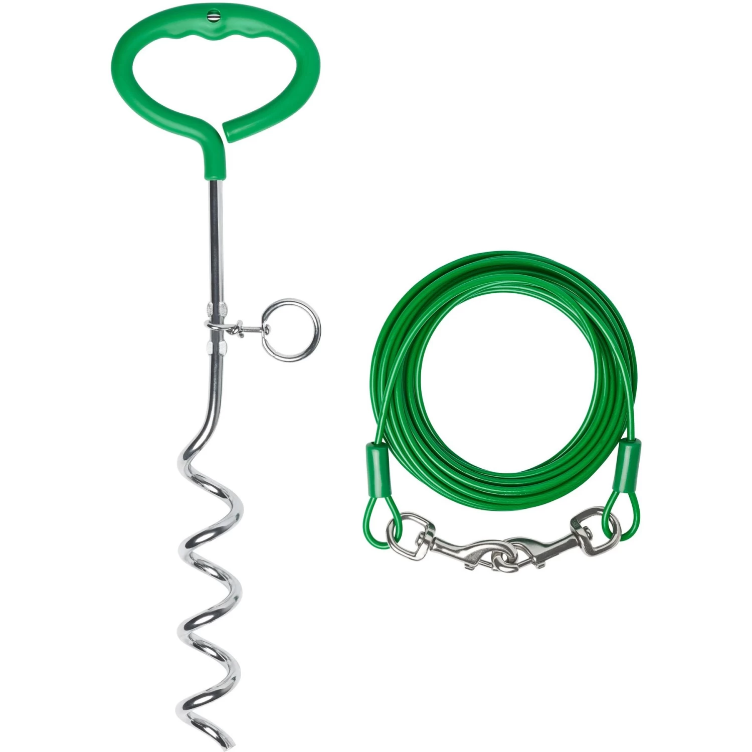 Frisco Easy Grip Stake with Tie Out Cable, Large Frisco Easy Grip Stake With Tie Out Cable, Large -Pet Supplies Shop 166447 MAIN. AC SS1800 V1701796828