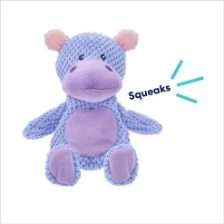 Frisco Hippo Textured Plush Squeaky Dog Toy -Pet Supplies Shop 174697 PT2. AC SS1800 V1695659158