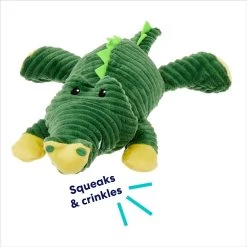Frisco Alligator Corduroy Plush Squeaky Dog Toy -Pet Supplies Shop 174705 PT2. AC SS1800 V1686579681