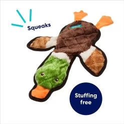 Frisco Mallard Stuffing-Free Flat Plush Squeaky Dog Toy 2 Frisco Mallard Stuffing-Free Flat Plush Squeaky Dog Toy -Pet Supplies Shop 174731 PT2. AC SS1800 V1686579090