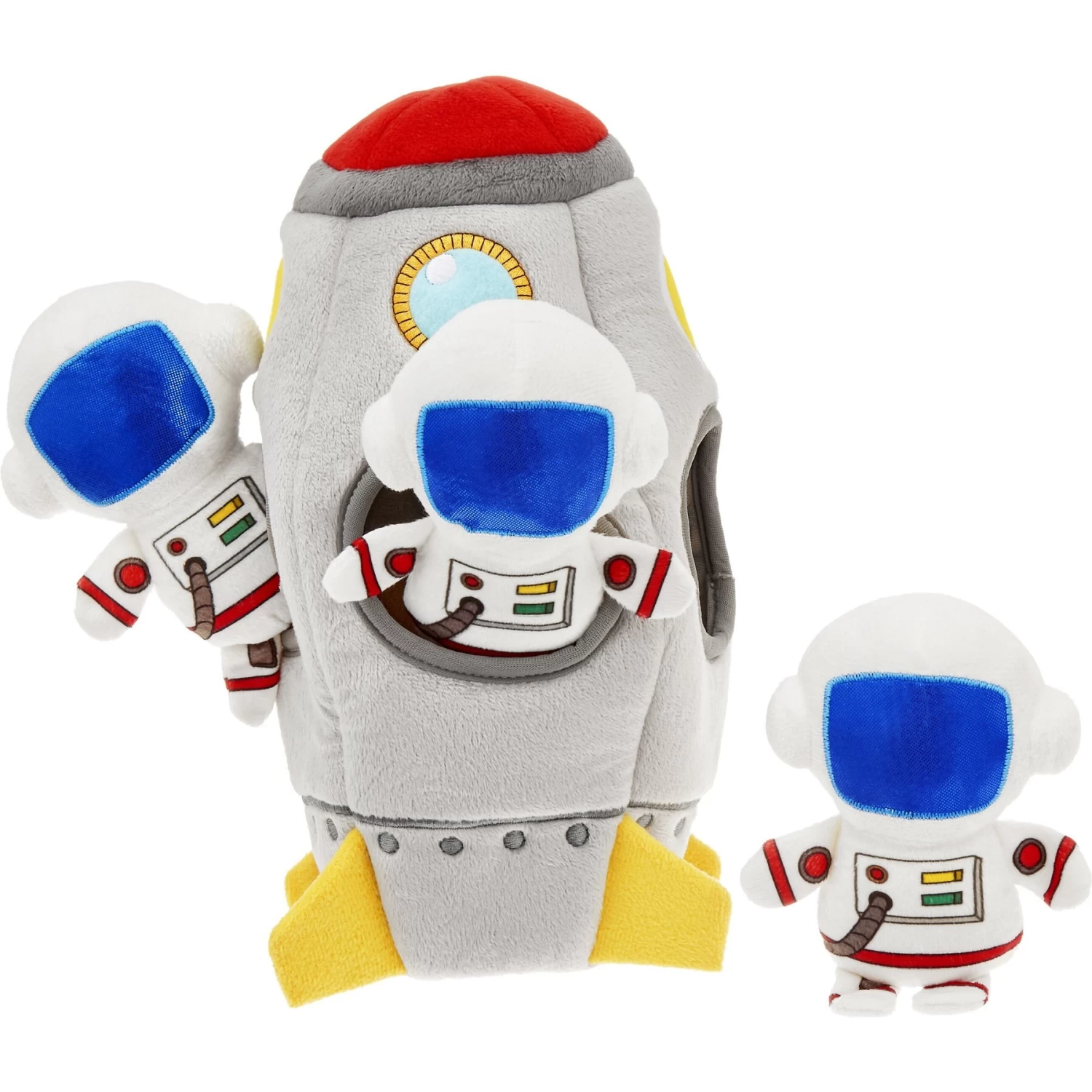 Frisco Rocket Ship Hide & Seek Puzzle Plush Squeaky Dog Toy Frisco Rocket Ship Hide & Seek Puzzle Plush Squeaky Dog Toy -Pet Supplies Shop 174753 Main. AC SS1800 V1572616722