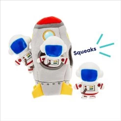 Frisco Rocket Ship Hide & Seek Puzzle Plush Squeaky Dog Toy 3 Frisco Rocket Ship Hide & Seek Puzzle Plush Squeaky Dog Toy -Pet Supplies Shop 174753 PT3. AC SS1800 V1695670718