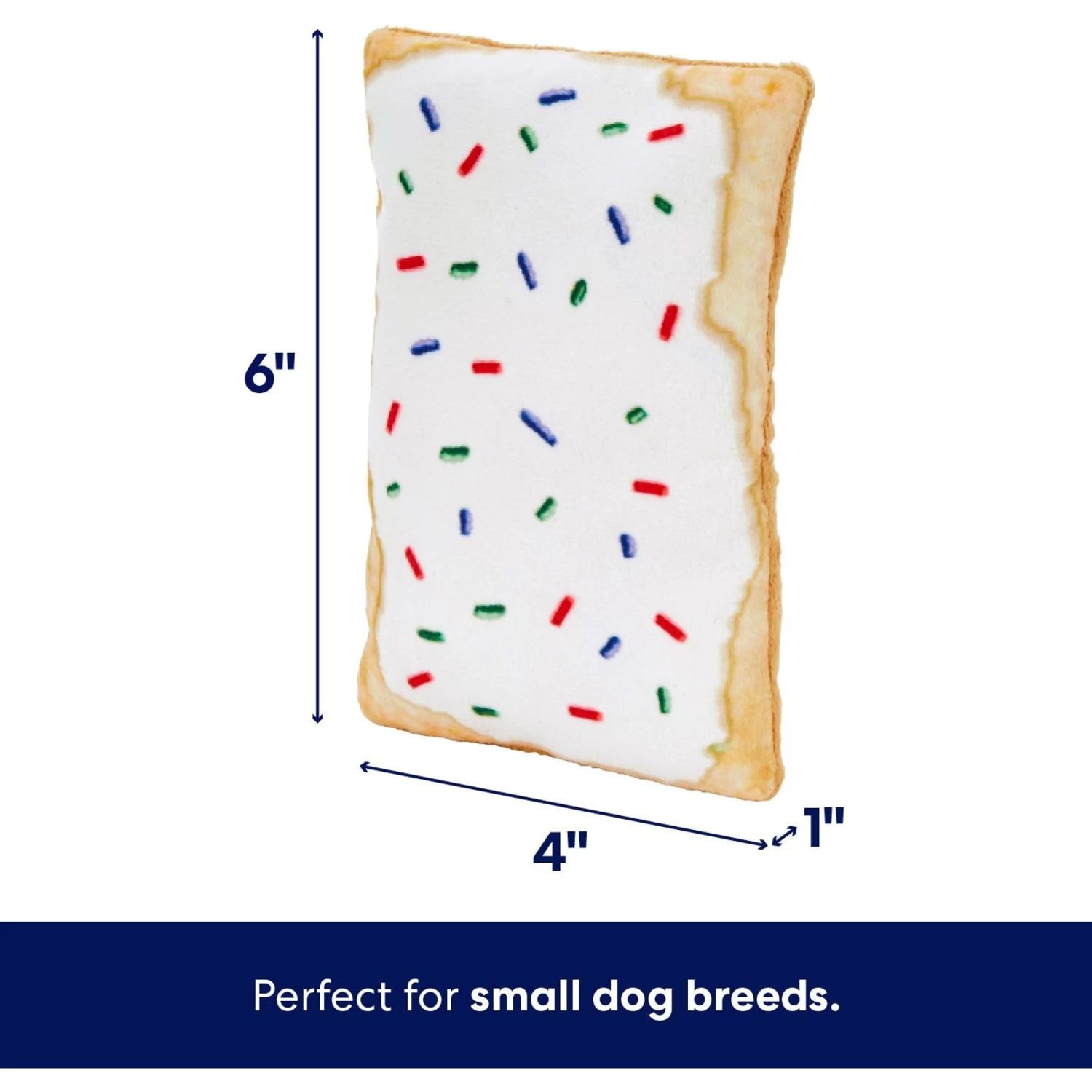 Frisco Frosted Pastry Stuffing-Free Flat Plush Squeaky Dog Toy Frisco Frosted Pastry Stuffing-Free Flat Plush Squeaky Dog Toy -Pet Supplies Shop 213812 PT1. AC SS1800 V1686579138