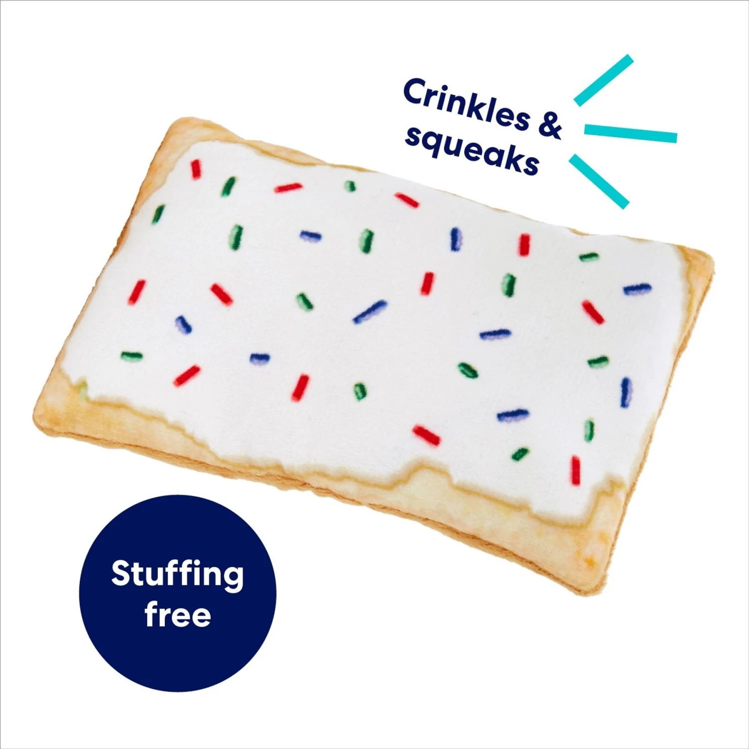 Frisco Frosted Pastry Stuffing-Free Flat Plush Squeaky Dog Toy Frisco Frosted Pastry Stuffing-Free Flat Plush Squeaky Dog Toy -Pet Supplies Shop 213812 PT2. AC SS1800 V1686580151