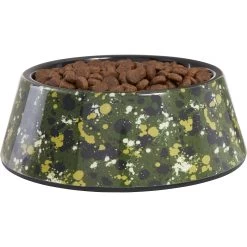 Frisco Camo Paint Splashed Melamine Bowl 2 Frisco Camo Paint Splashed Melamine Bowl -Pet Supplies Shop 216066 PT2. AC SS1800 V1591021011