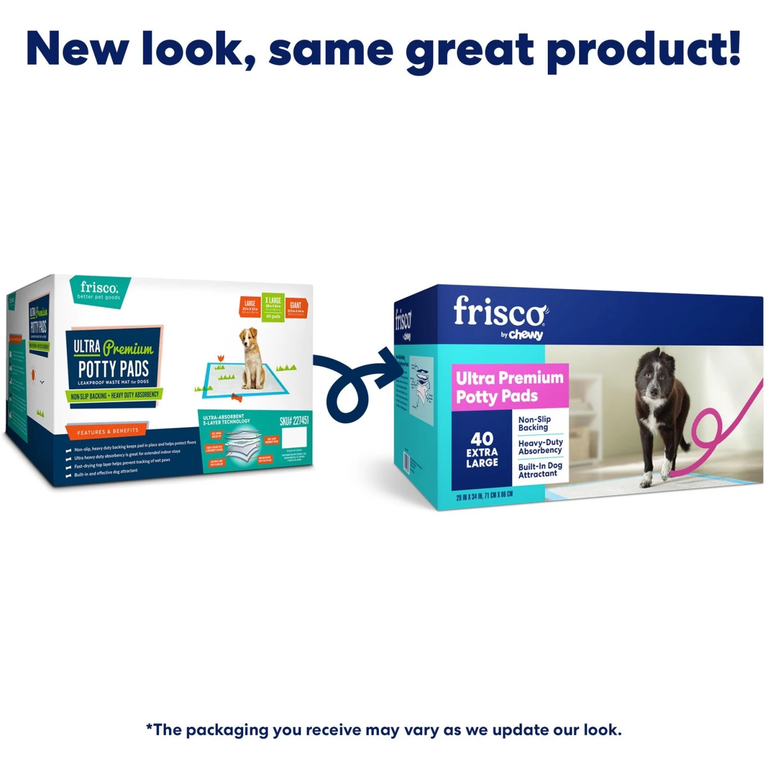 Frisco Extra Large Non-Skid Ultra Premium Dog Training & Potty Pads Frisco Extra Large Non-Skid Ultra Premium Dog Training & Potty Pads -Pet Supplies Shop 227451 PT1. AC SS1800 V1674672310