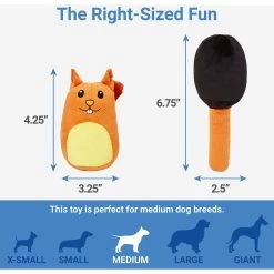 Frisco Retro Smack-a-Squirrel Hide & Seek Puzzle Plush Squeaky Dog Toy -Pet Supplies Shop 230313 PT2. AC SS1800 V1599945055