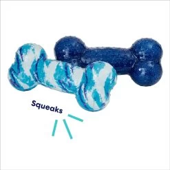 Frisco Retro Denim & Swirl TPR Bone Squeaky Dog Toy 2 Frisco Retro Denim & Swirl TPR Bone Squeaky Dog Toy -Pet Supplies Shop 230341 PT2. AC SS1800 V1695748841