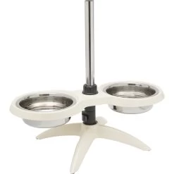 Frisco Adjustable Stainless Steel Double Elevated Dog Bowls -Pet Supplies Shop 232097 PT2. AC SS1800 V1605110599