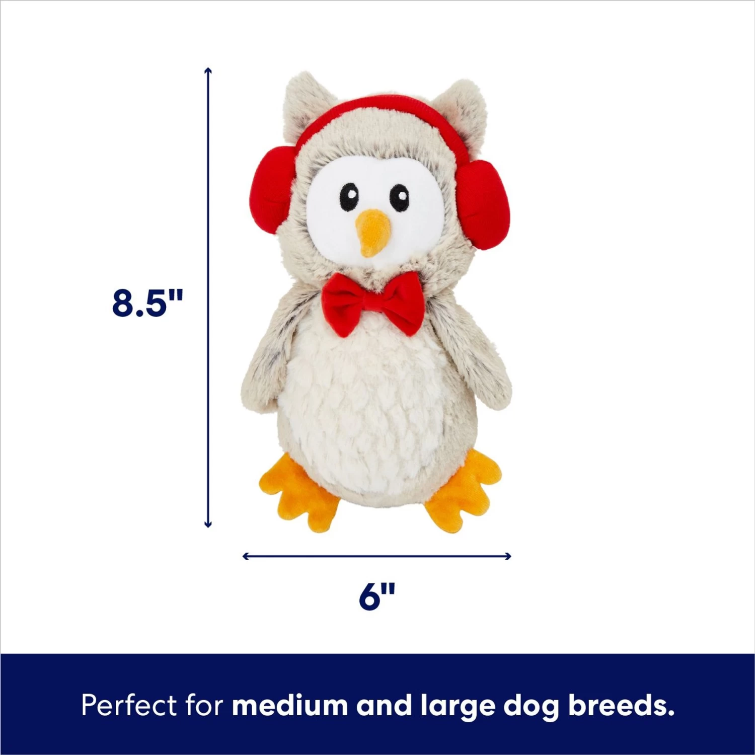 Frisco Holiday Owl Plush Squeaky Dog Toy Frisco Holiday Owl Plush Squeaky Dog Toy -Pet Supplies Shop 233160 PT1. AC SS1800 V1694812401