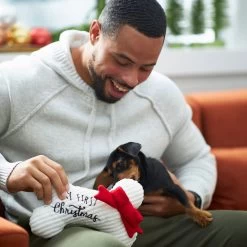 Frisco Holiday My First Christmas Bone Plush Squeaky Dog Toy 2 Frisco Holiday My First Christmas Bone Plush Squeaky Dog Toy -Pet Supplies Shop 233166 PT2. AC SS1800 V1601304755