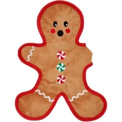 Frisco Holiday Gingerbread Man Flat Plush Squeaky Dog Toy -Pet Supplies Shop 233241 PT3. AC SS1800 V1600872370