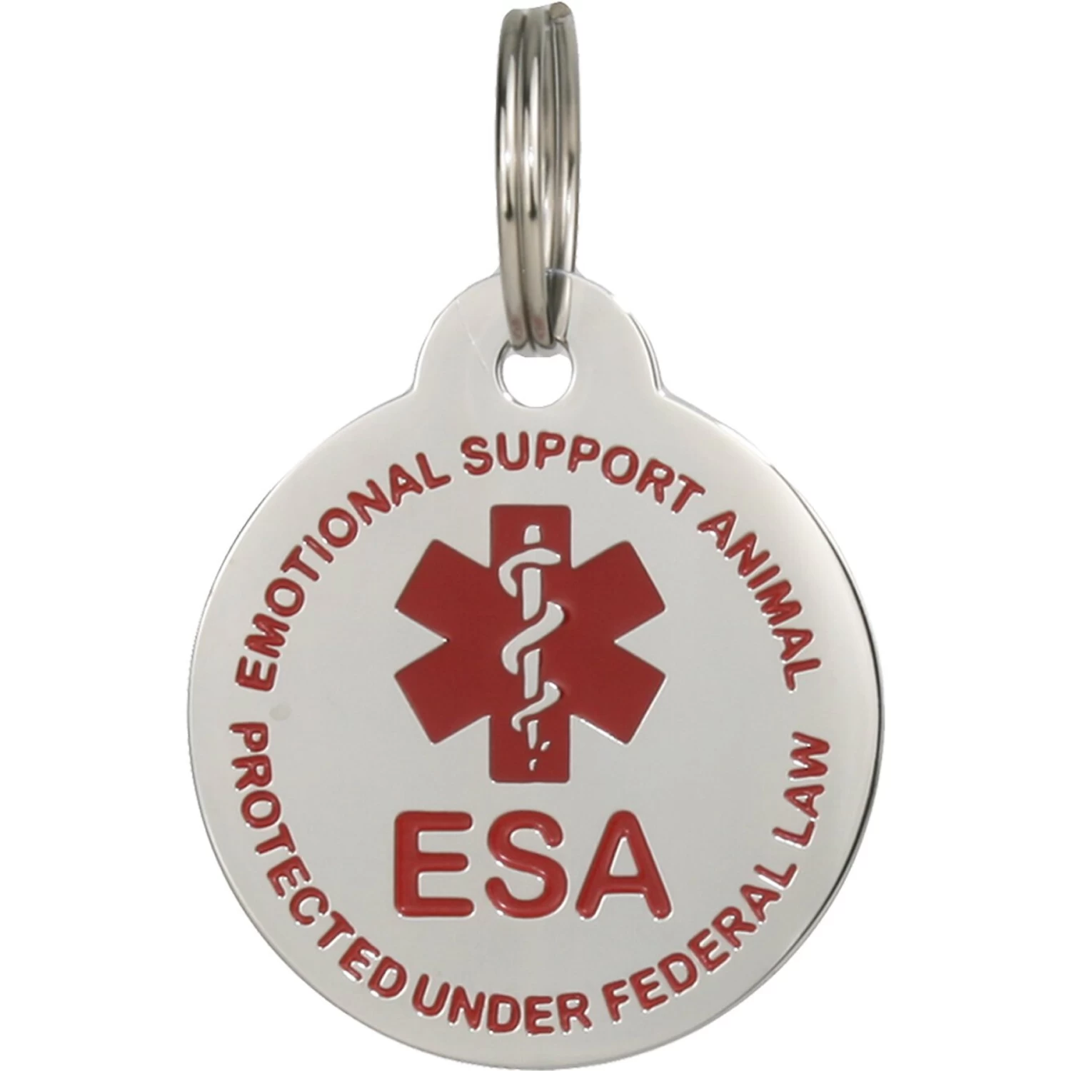 Frisco Emotional Support Animal Personalized Dog & Cat ID Tag, Round Shape Frisco Emotional Support Animal Personalized Dog & Cat ID Tag, Round Shape -Pet Supplies Shop 233749 PT1. AC SS1800 V1588082162