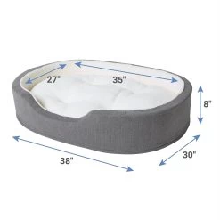 Frisco Bolster Cat & Dog Bed 1 Frisco Bolster Cat & Dog Bed -Pet Supplies Shop 235034 PT1. AC SS1800 V1602713175