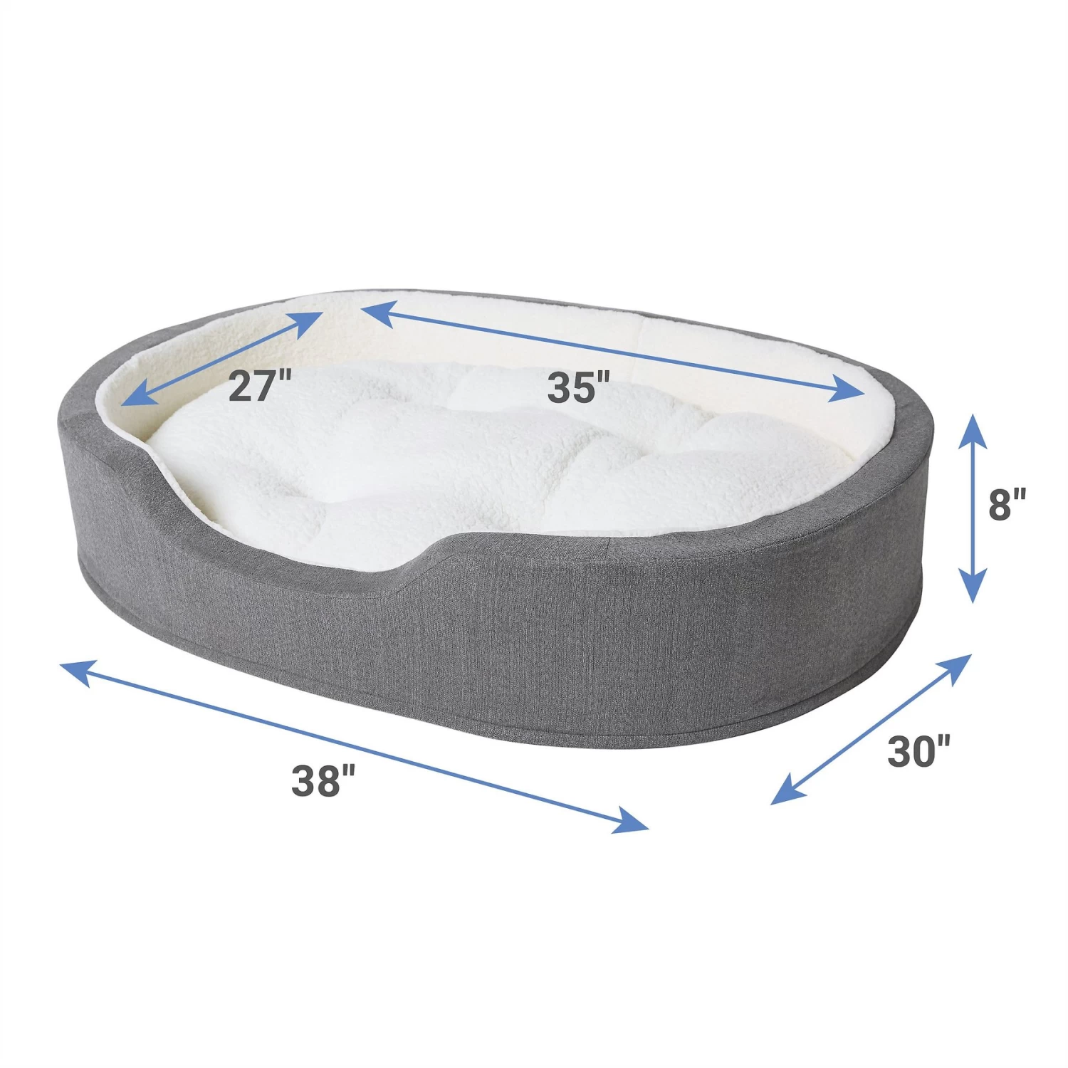 Frisco Bolster Cat & Dog Bed Frisco Bolster Cat & Dog Bed -Pet Supplies Shop 235034 PT1. AC SS1800 V1602713175