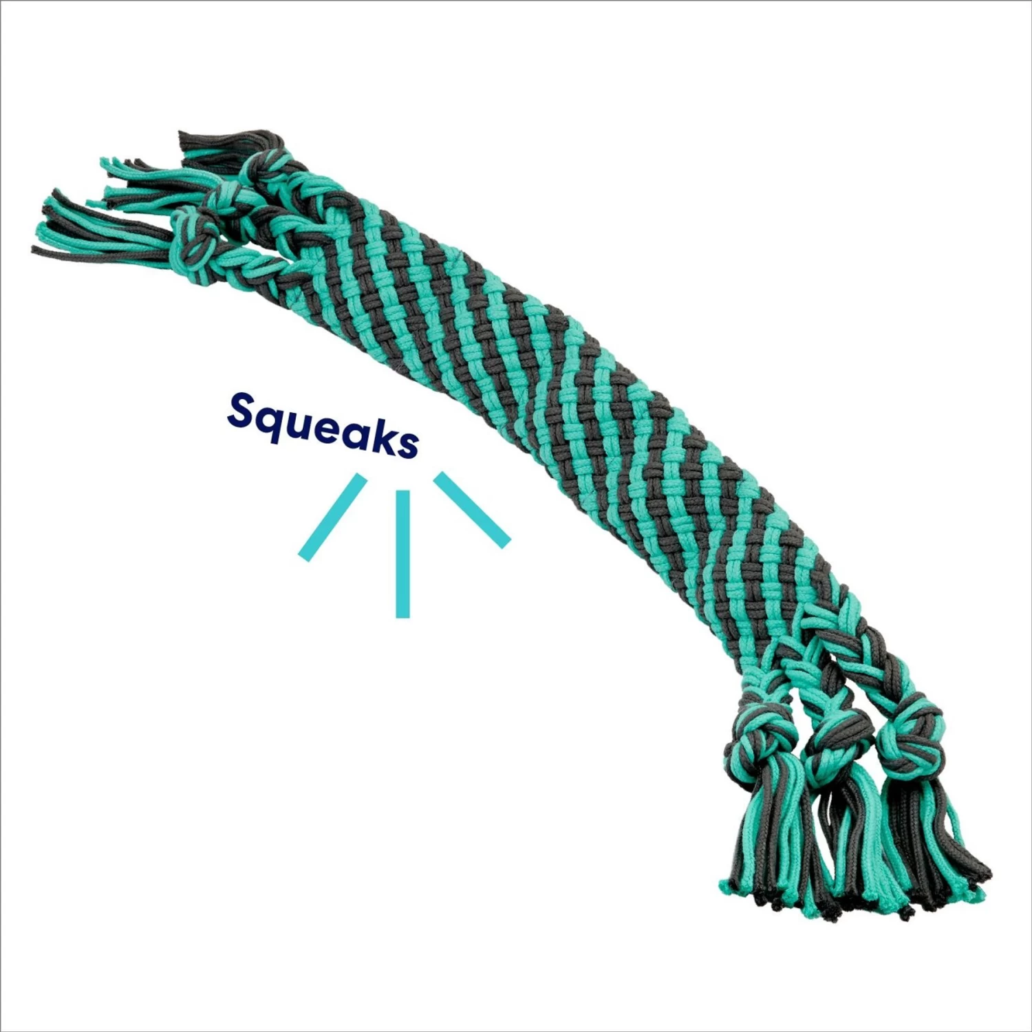 Frisco Flat Teal & Gray Braided Rope Squeaky Fetch Dog Toy Frisco Flat Teal & Gray Braided Rope Squeaky Fetch Dog Toy -Pet Supplies Shop 242127 PT2. AC SS1800 V1695748438