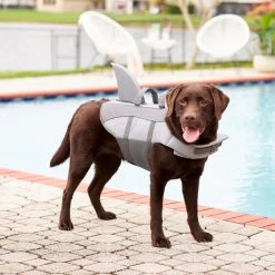 Frisco Shark Dog Life Jacket 7 Frisco Shark Dog Life Jacket -Pet Supplies Shop 247887 PT7. AC SS1800 V1616505777
