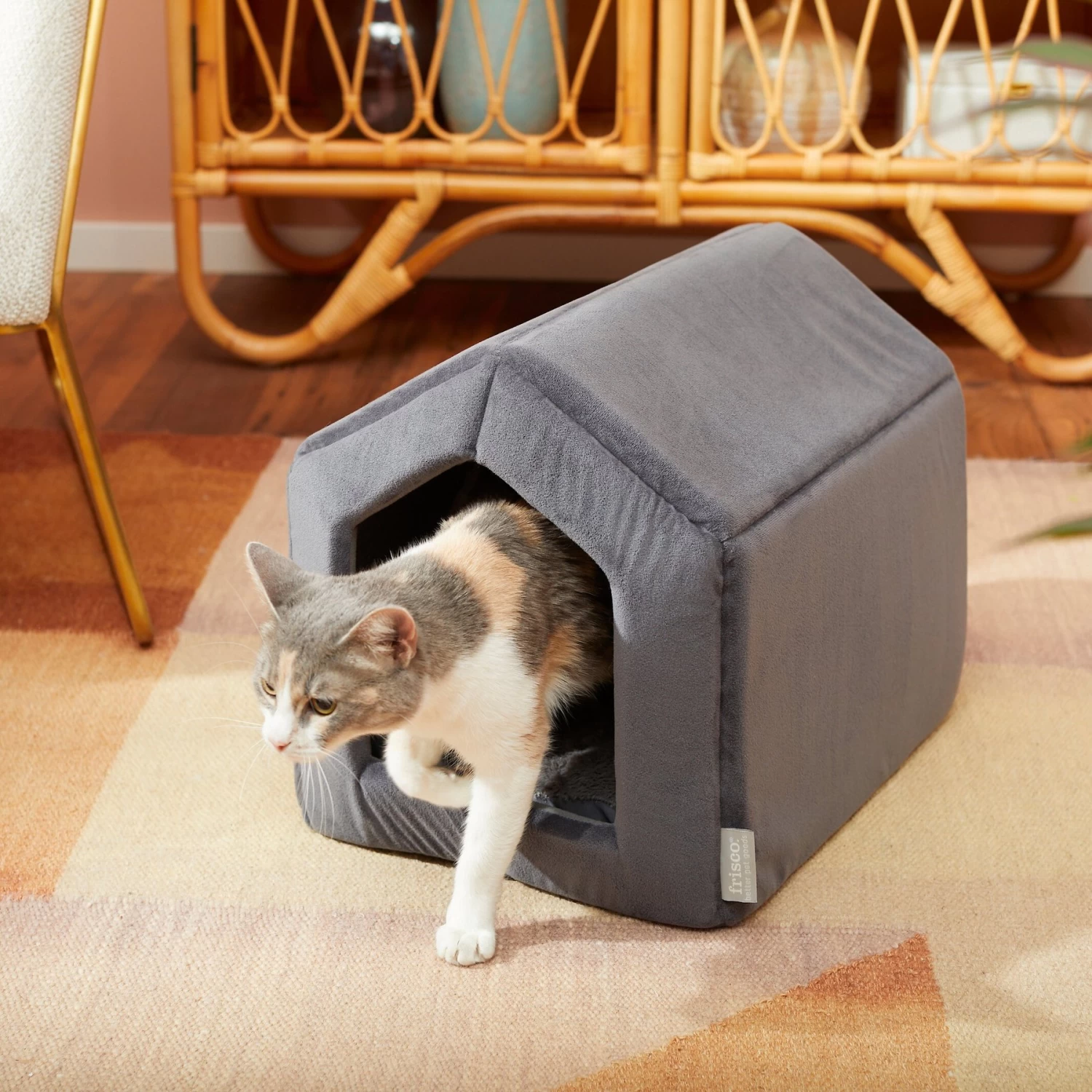 Frisco House Cave Cat & Dog Covered Bed Frisco House Cave Cat & Dog Covered Bed -Pet Supplies Shop 251241 MAIN. AC SS1800 V1615242920