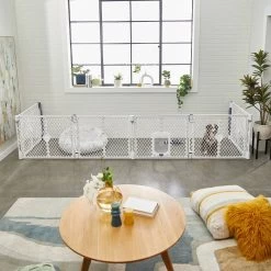 Frisco 6-Panel Plastic Exercise Dog Playpen, Light Gray -Pet Supplies Shop 252045 PT6. AC SS1800 V1611090517