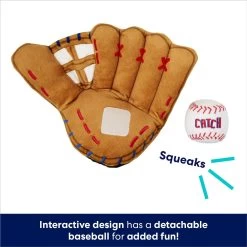 Frisco Baseball Mitt & Ball Interactive Plush Squeaky Dog Toy 2 Frisco Baseball Mitt & Ball Interactive Plush Squeaky Dog Toy -Pet Supplies Shop 252756 PT2. AC SS1800 V1686580089