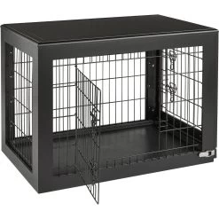 Frisco Double Door Furniture Style Dog Crate, Black 4 Frisco Double Door Furniture Style Dog Crate, Black -Pet Supplies Shop 253026 PT5. AC SS1800 V1617644239