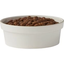 Frisco Gold Trim Melamine Dog & Cat Bowl -Pet Supplies Shop 253062 PT3. AC SS1800 V1616595685