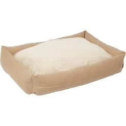 Frisco Faux Felt Reversible Modern Zipper Bolster Cat & Dog Bed -Pet Supplies Shop 255154 PT2. AC SS1800 V1616011924