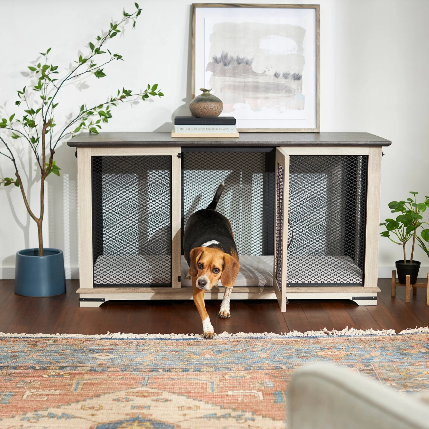 Frisco "Denver" Dog Crate Credenza & Mat Kit Frisco "Denver" Dog Crate Credenza & Mat Kit -Pet Supplies Shop 255326 MAIN. AC SS1800 V1617136902