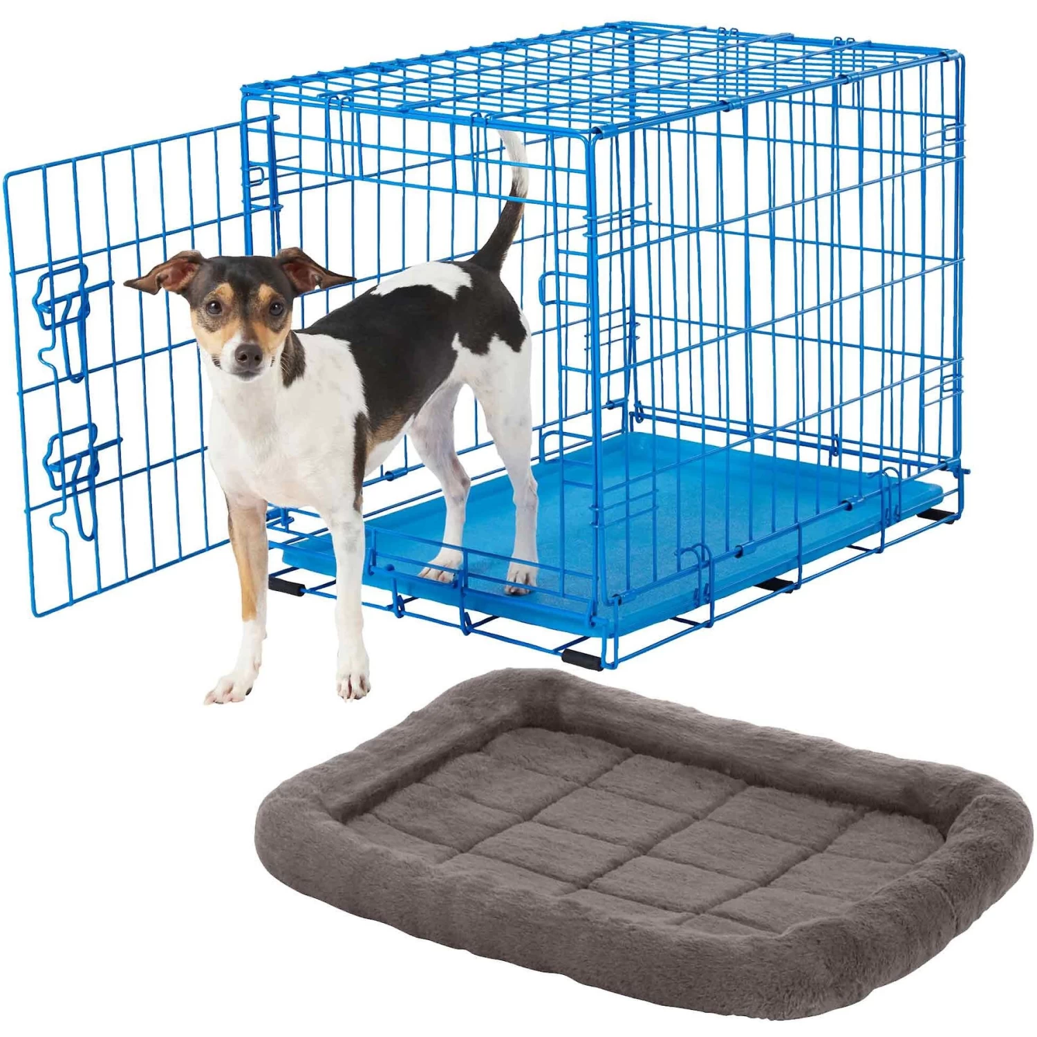 Frisco Fold & Carry Single Door Collapsible Wire Dog Crate & Frisco Quilted Plush Dog Crate Mat Frisco Fold & Carry Single Door Collapsible Wire Dog Crate & Frisco Quilted Plush Dog Crate Mat -Pet Supplies Shop 255501 MAIN. AC SS1800 V1604097747