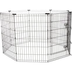 Frisco Heavy Duty Fold & Carry Double Door Collapsible Wire Dog Crate & Frisco Wire Dog & Small Pet Exercise Pen With Step-Through Door -Pet Supplies Shop 255537 PT3. AC SS1800 V1603646527