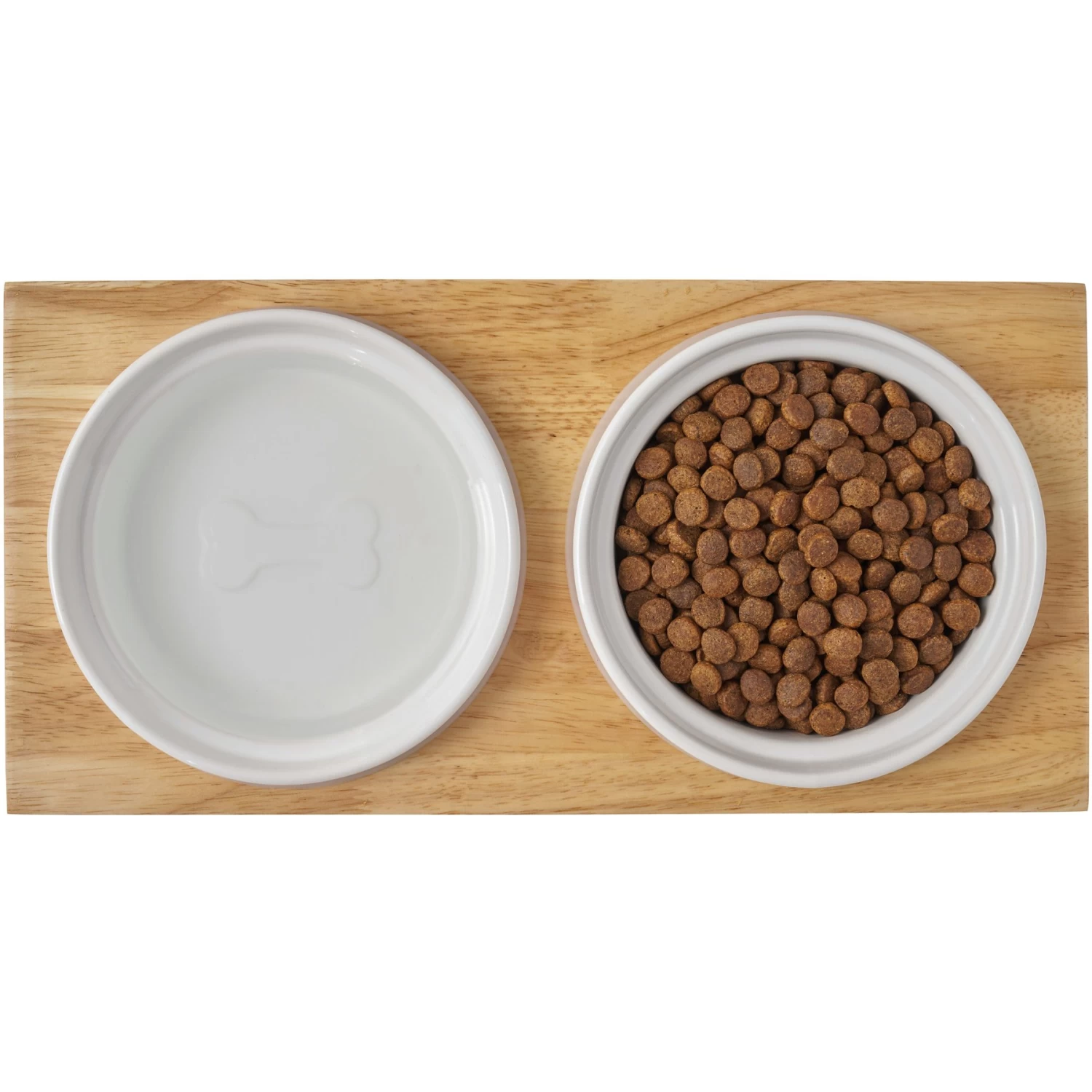 Frisco Ceramic Dog & Cat Double Diner with Elevated Wood Stand Frisco Ceramic Dog & Cat Double Diner With Elevated Wood Stand -Pet Supplies Shop 256052 PT6. AC SS1800 V1615311469