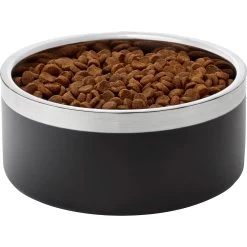 Frisco Insulated Two-Toned Non-Skid Stainless Steel Dog & Cat Bowl -Pet Supplies Shop 257168 PT2. AC SS1800 V1612366714
