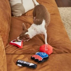 Frisco Road Trip Traffic Signs Plush Squeaky Dog Toy, 4 Count 2 Frisco Road Trip Traffic Signs Plush Squeaky Dog Toy, 4 Count -Pet Supplies Shop 262016 PT3. AC SS1800 V1618598528